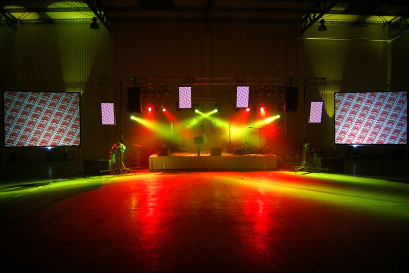 foamglass stage light show