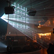 HP laser show