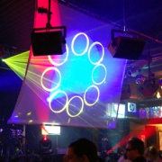 HP laser show HP laser show
