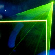 HP laser show