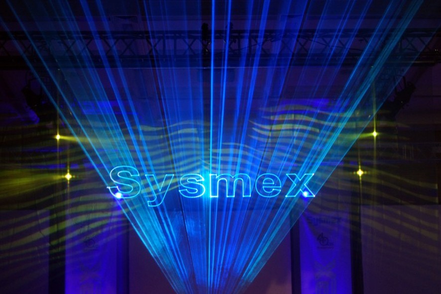  Laser show sysmex